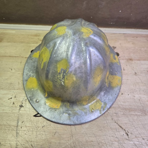 McDonald's Other - Vintage B.F. McDonald Co. Aluminum Hard Hat Los Angeles USA 1940's?